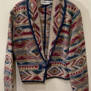 Woven Multicolored Jacket